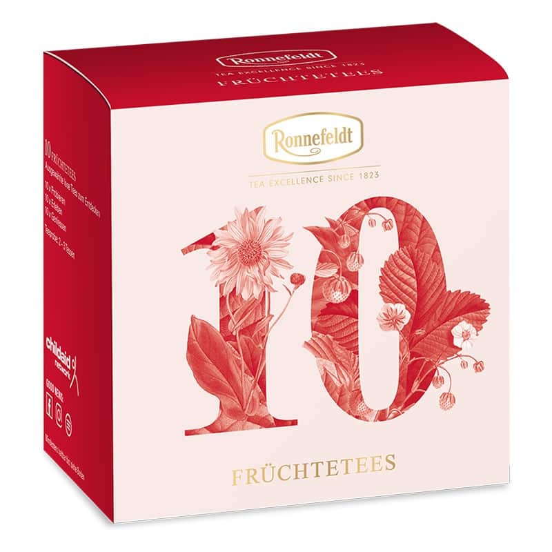 Probierbox Früchtetees von Ronnefeldt
