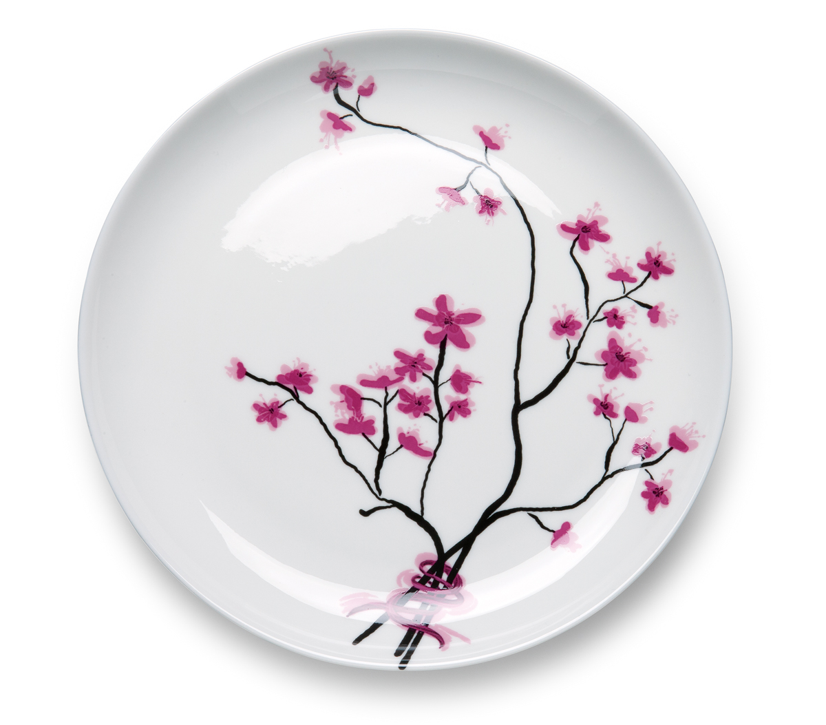 Porzellanteller Cherry Blossom - Ø 19cm