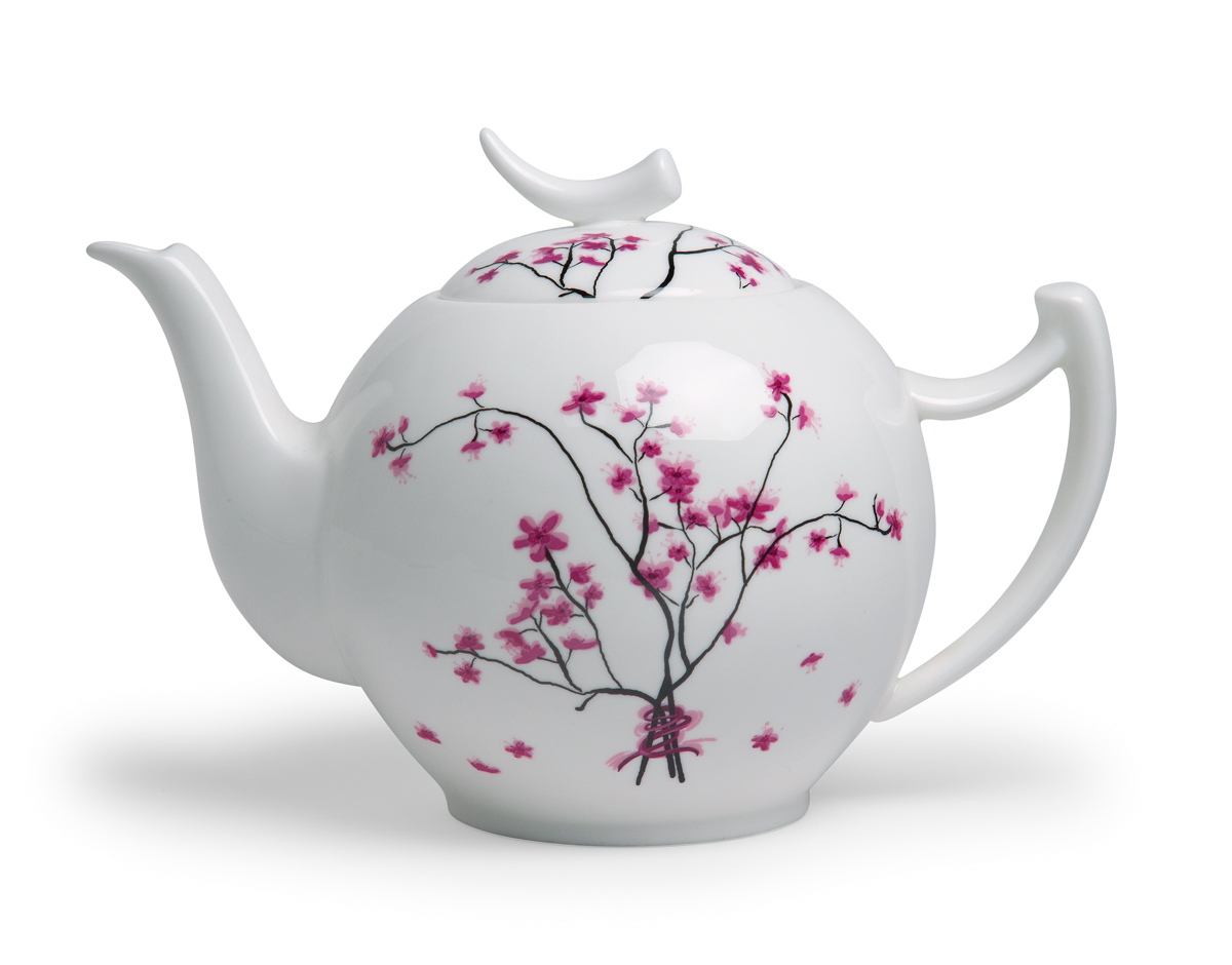 Porzellankanne Cherry Blossom - 0,4l/1l/1,5l/2l