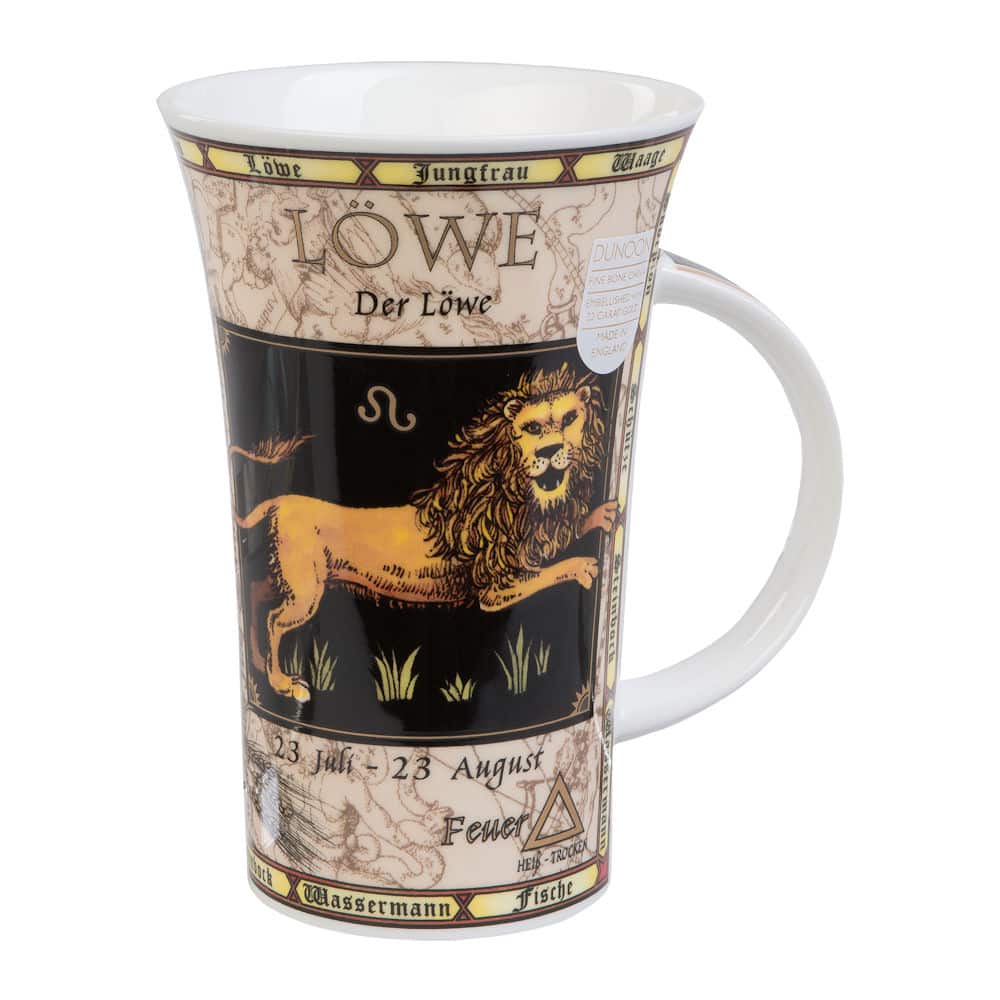 Zodiac Leo mit 22 Karat Gold - Glencoe 0,5l