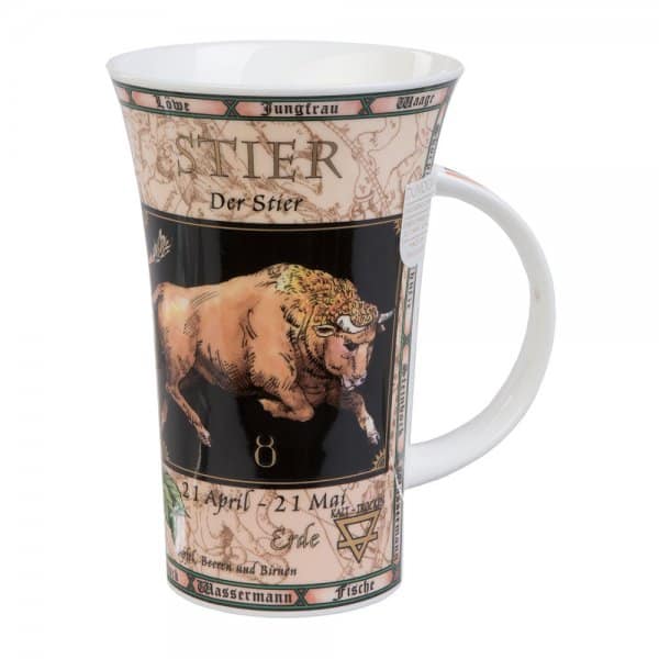 Zodiac Taurus mit 22 Karat Gold - Glencoe 0,5l