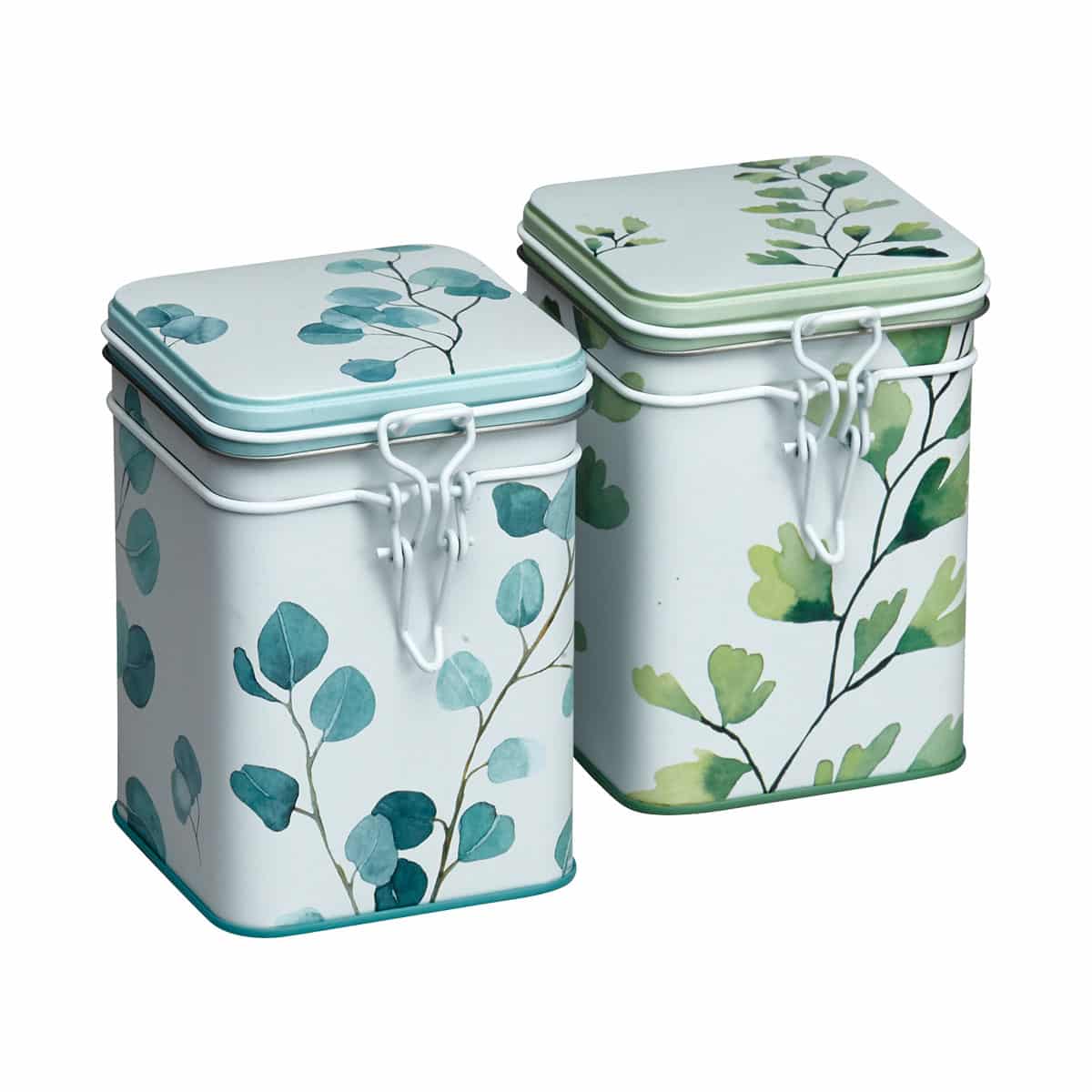 Teedose "Trees" 2fach sortiert - 150g/250g