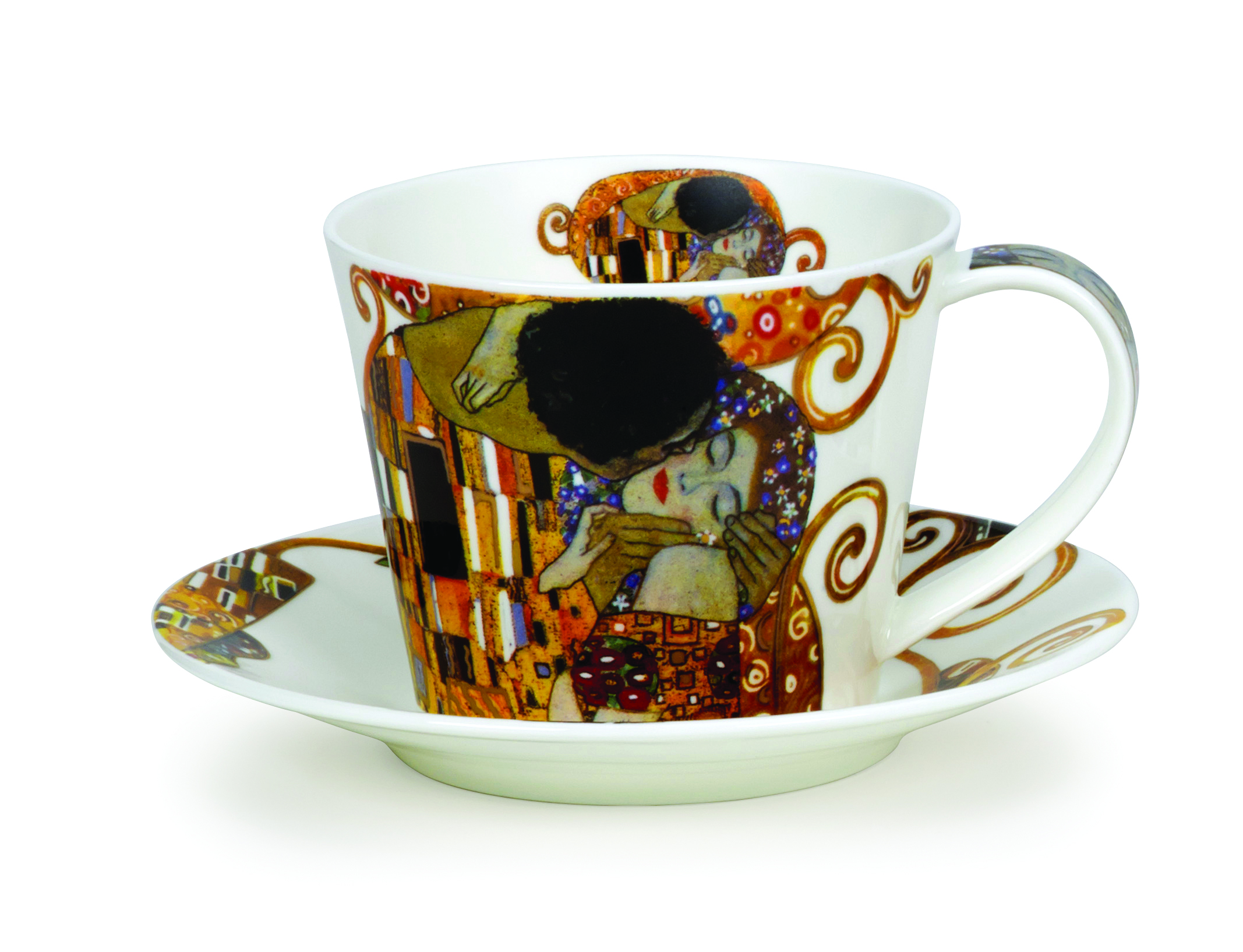 Belle Epoque - Islay Cups & Saucers mit 22 Karat Gold 0,35l
