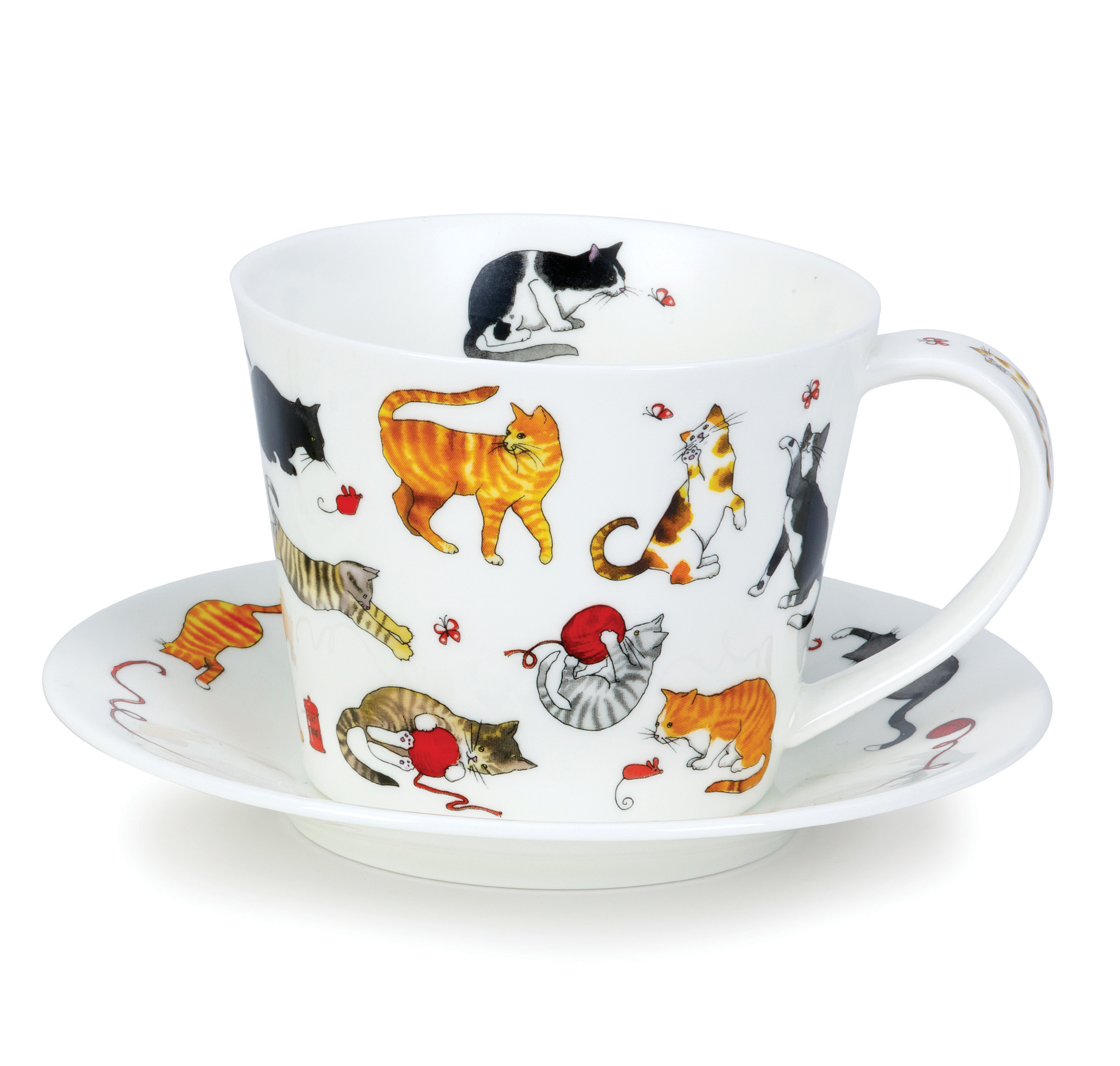 Cute Cats - Islay Cups & Saucers 0,35l