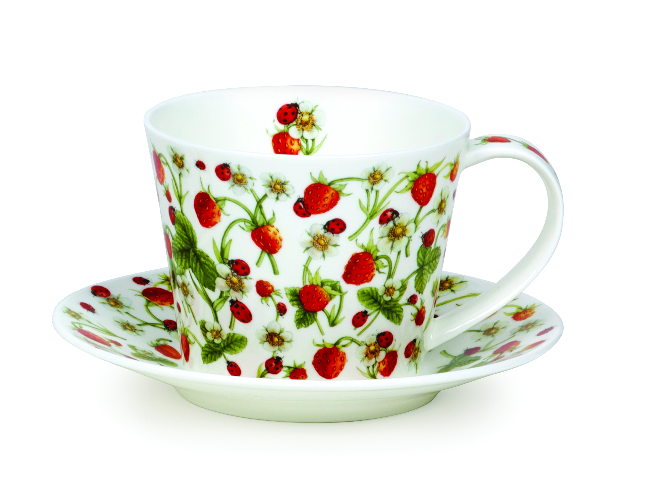 Dovedale Strawberry - Islay Cups & Saucers 0,35l