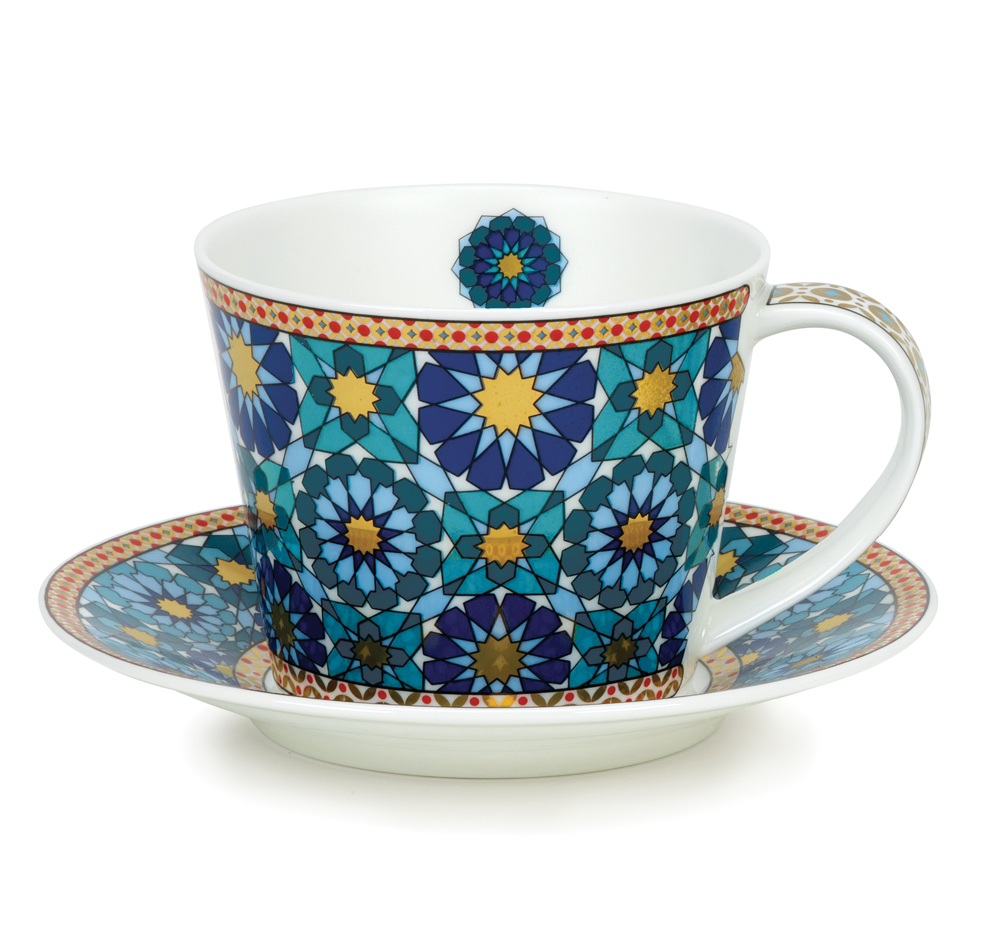 Ishtar - Islay Cups & Saucers mit 22 Karat Gold 0,35l