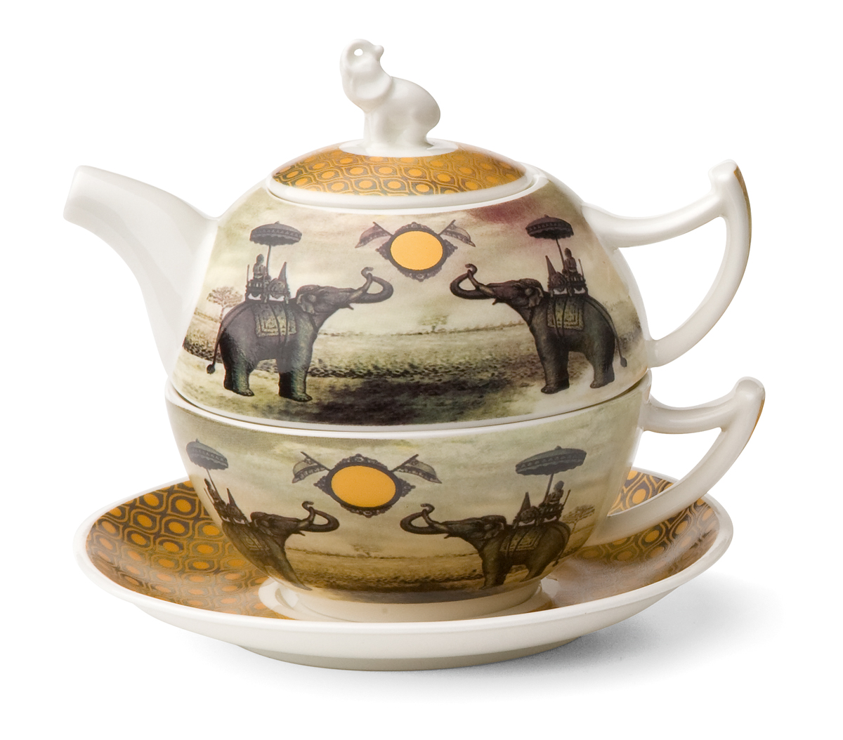 Tea-for-one „Sepia Elefant“ - 0,25/0,5l