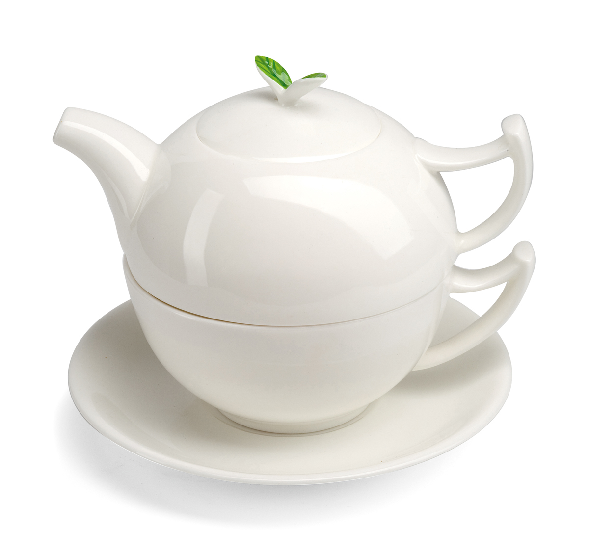 Tea-For-One Tea Time, 0,5 / 0,25l, Bone China