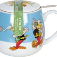 Becher mit Sieb und Deckel Asterix - Potion Magique - 0,4l