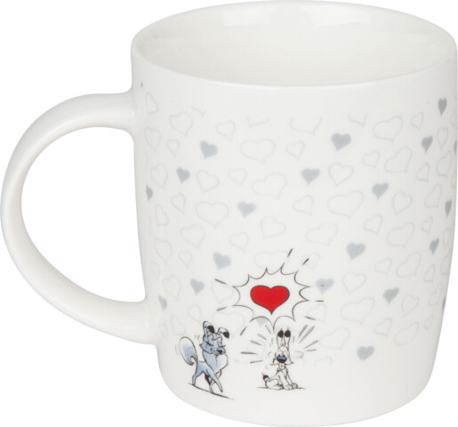 Becher Asterix - Ich bin verliebt - 0,4l – Bild 2