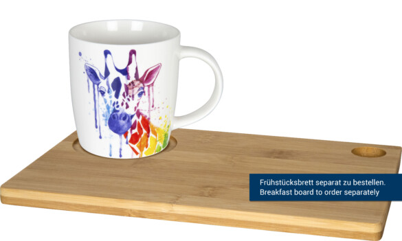 Watercoloured Animals - Giraffe - 0,35l – Bild 3