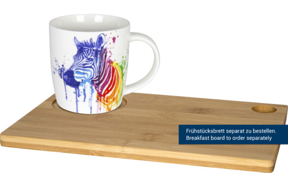 Watercoloured Animals - Zebra - 0,35l – Bild 3