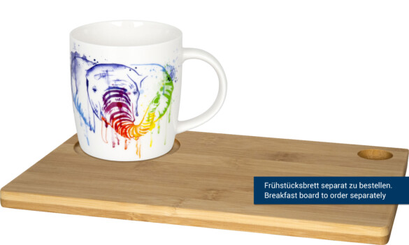 Watercoloured Animals - Elephant - 0,35l – Bild 3