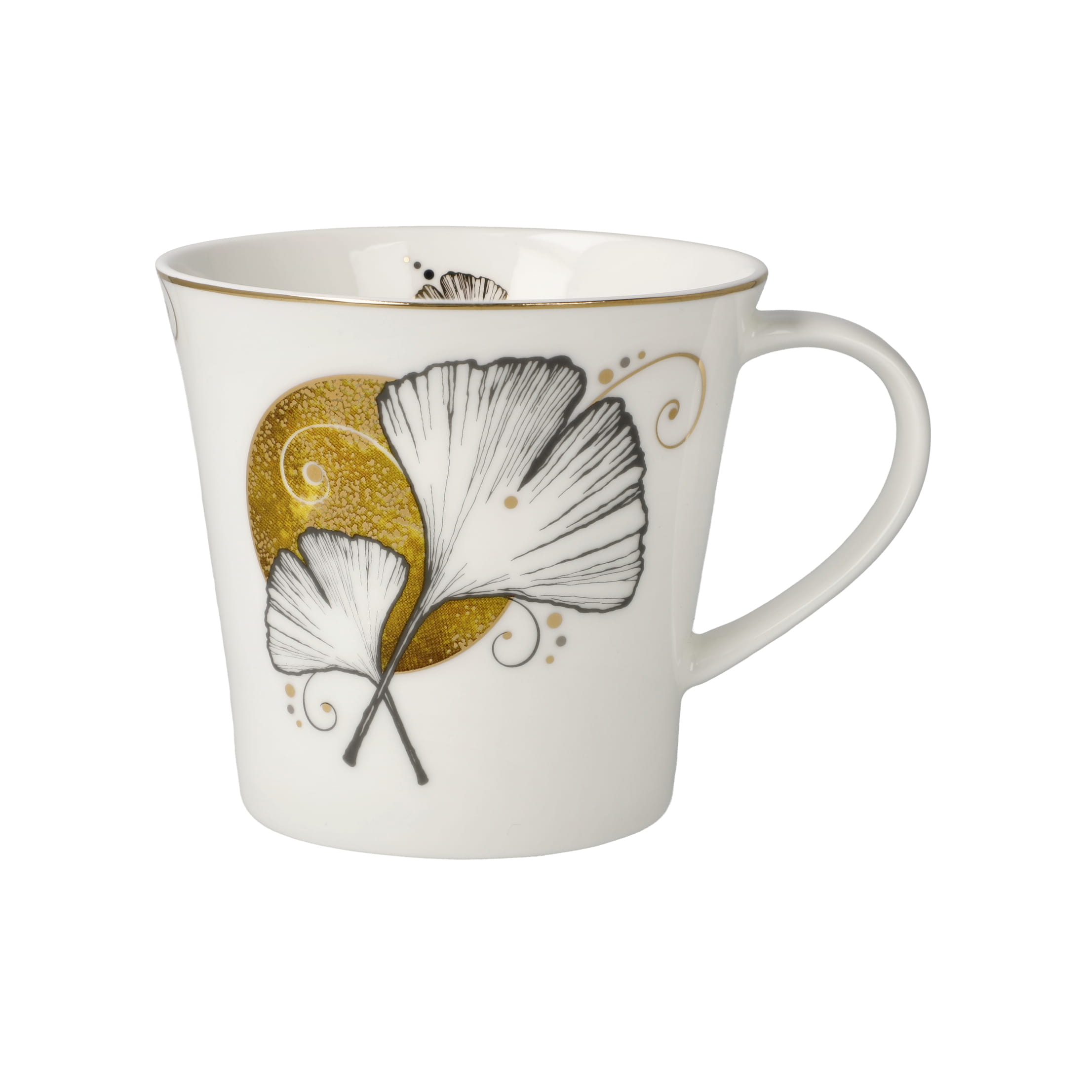goebel-becher-ginkgo-weiss